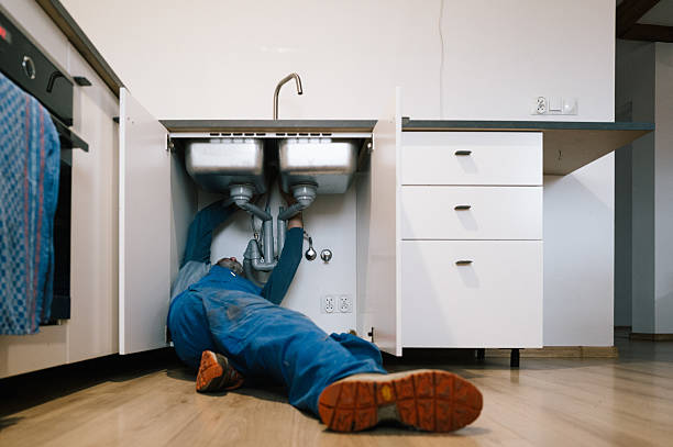 Professional Leak Detection technician working in Eaton, CO